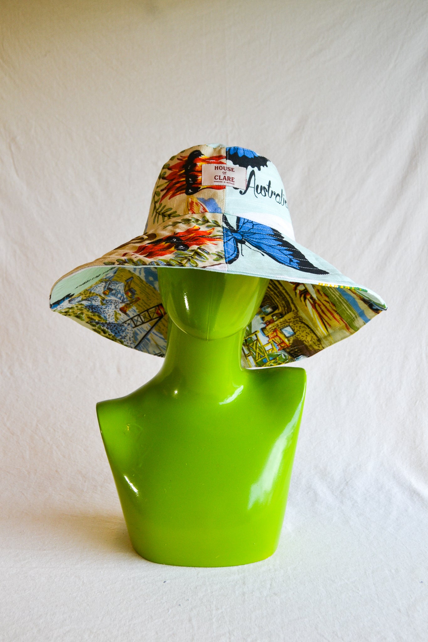 Wide Brim Hat | Butterfly's | Large