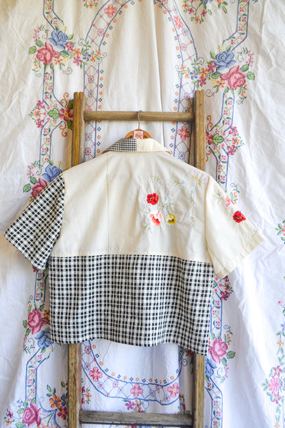 Button Up Shirt | Checkers | Large