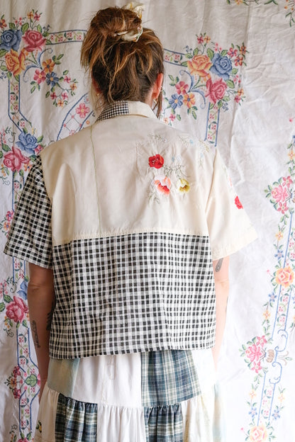 Button Up Shirt | Checkers | Large