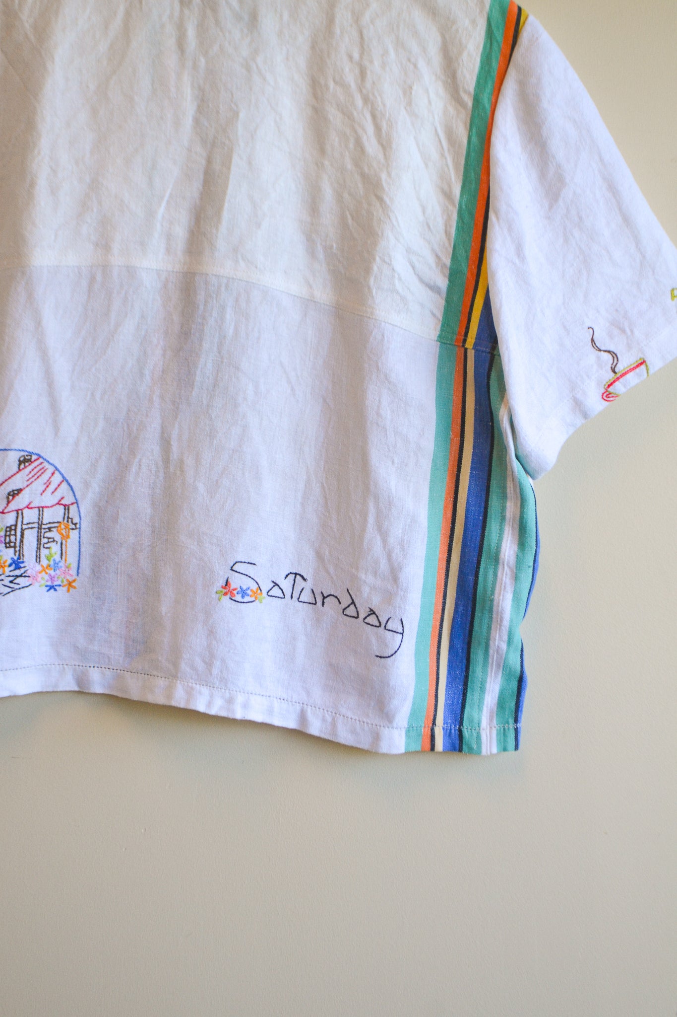 Button Up Shirt | Days of The Week | Large