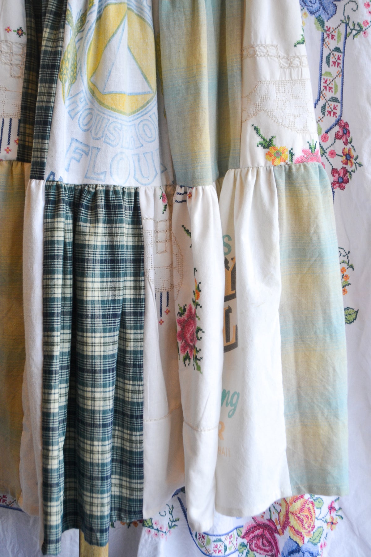 Tiered Patch Work Skirt | Fairy Bread | Small