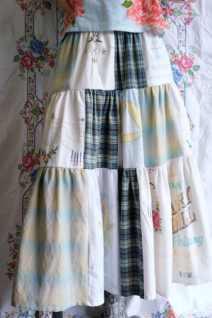 Tiered Patch Work Skirt | Fairy Bread | Small