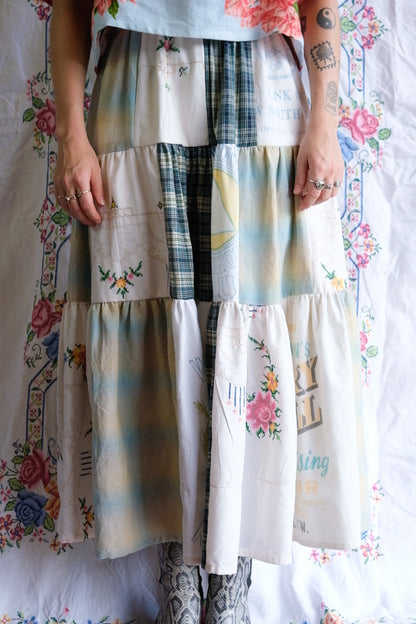 Tiered Patch Work Skirt | Fairy Bread | Small