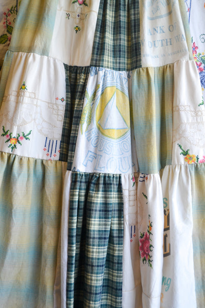 Tiered Patch Work Skirt | Fairy Bread | Small