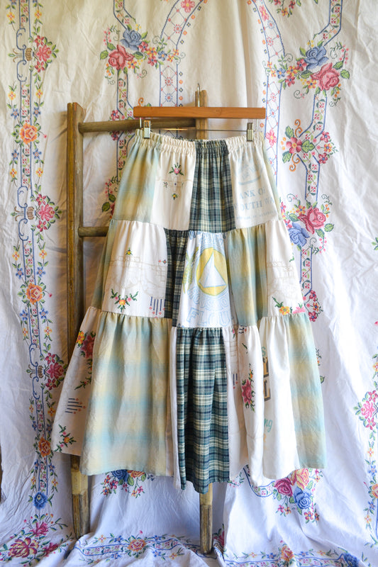 Tiered Patch Work Skirt | Fairy Bread | Small