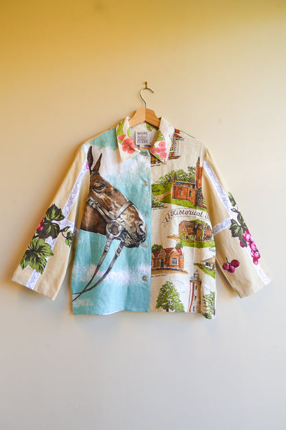 Button Up Shirt | Horsey | Large