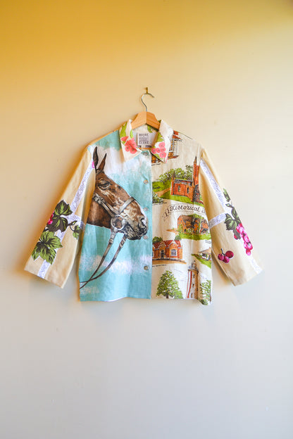 Button Up Shirt | Horsey | Large
