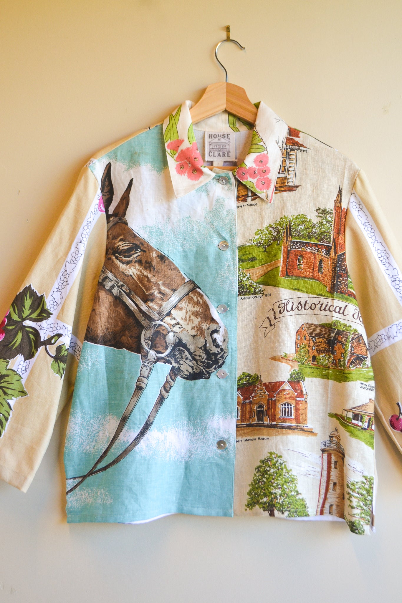 Button Up Shirt | Horsey | Large