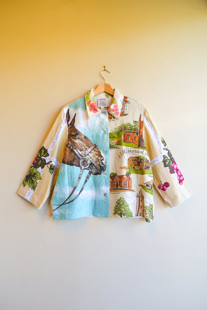 Button Up Shirt | Horsey | Large