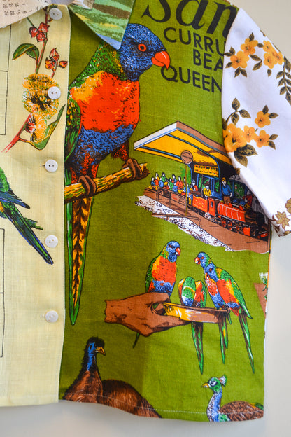 Button Up Shirt | Lorikeet | Large