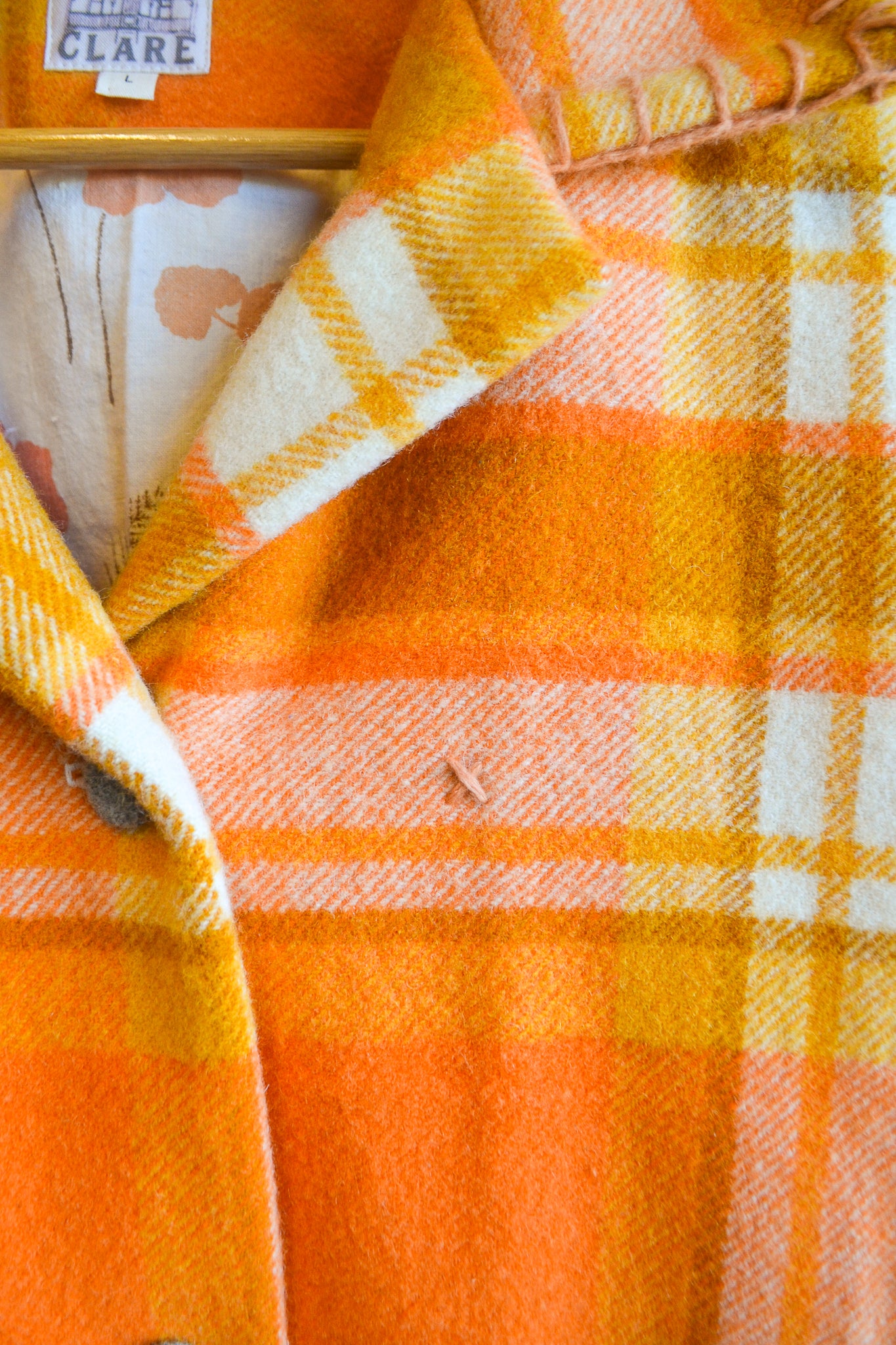 Coat | Orange | Large