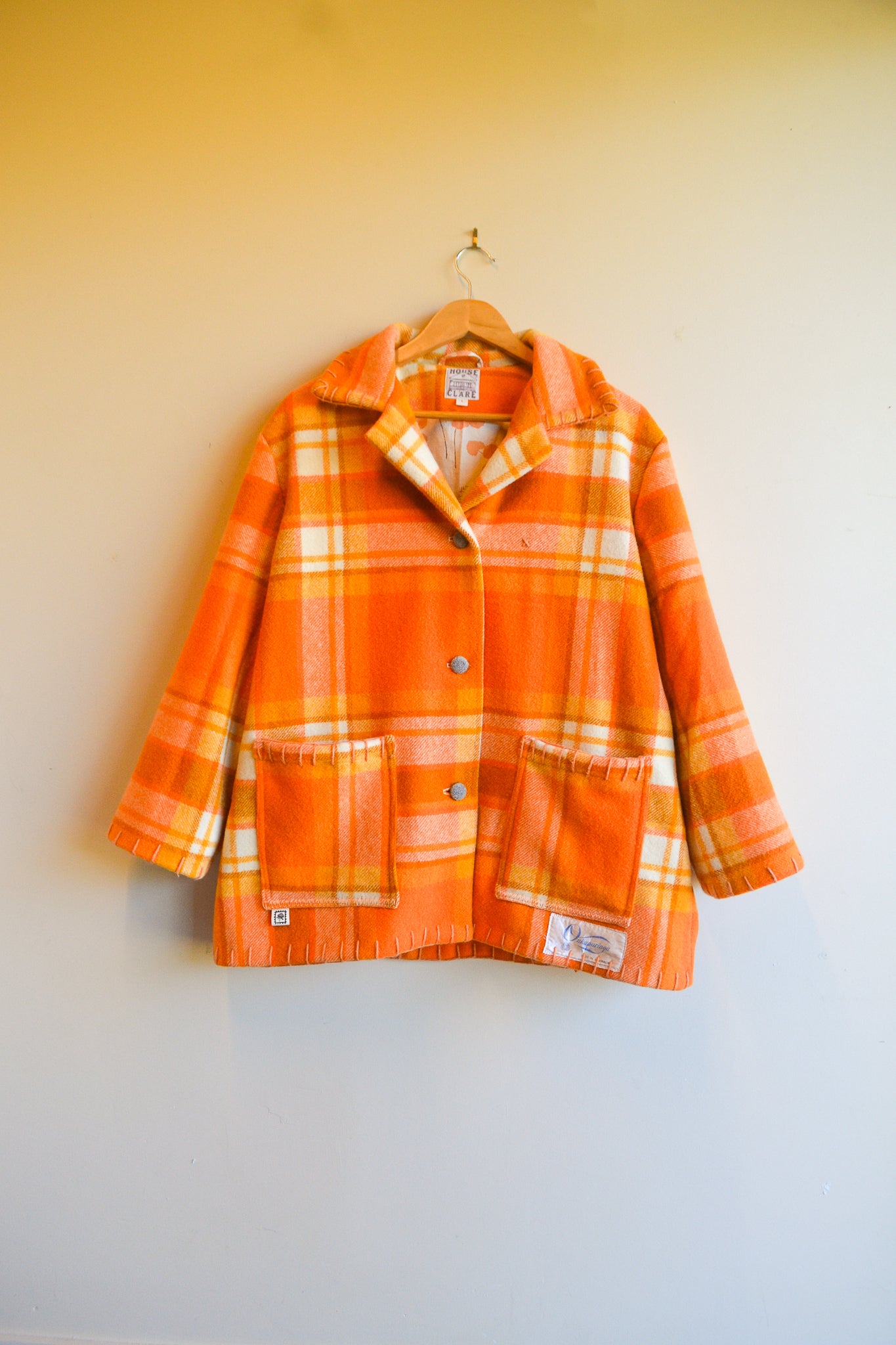 Coat | Orange | Large