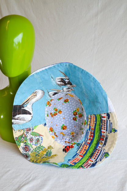 Wide Brim Hat | Pelicans | Medium