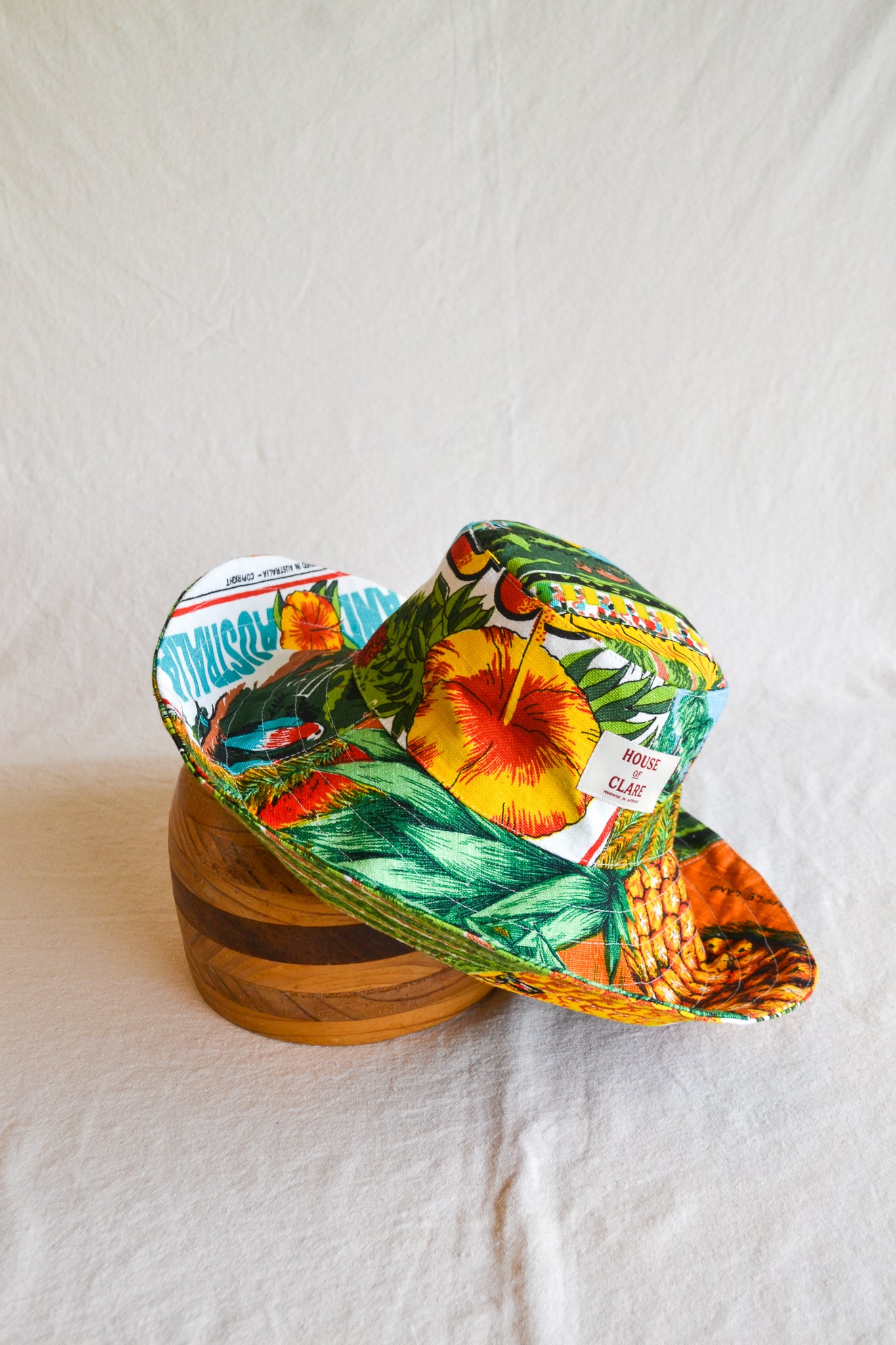 Wide Brim Hat | Pineapple | Small