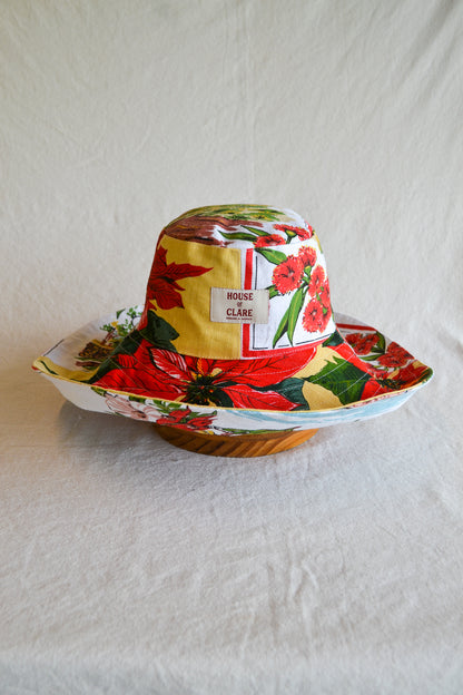 Wide Brim Hat | Poinciana | Large