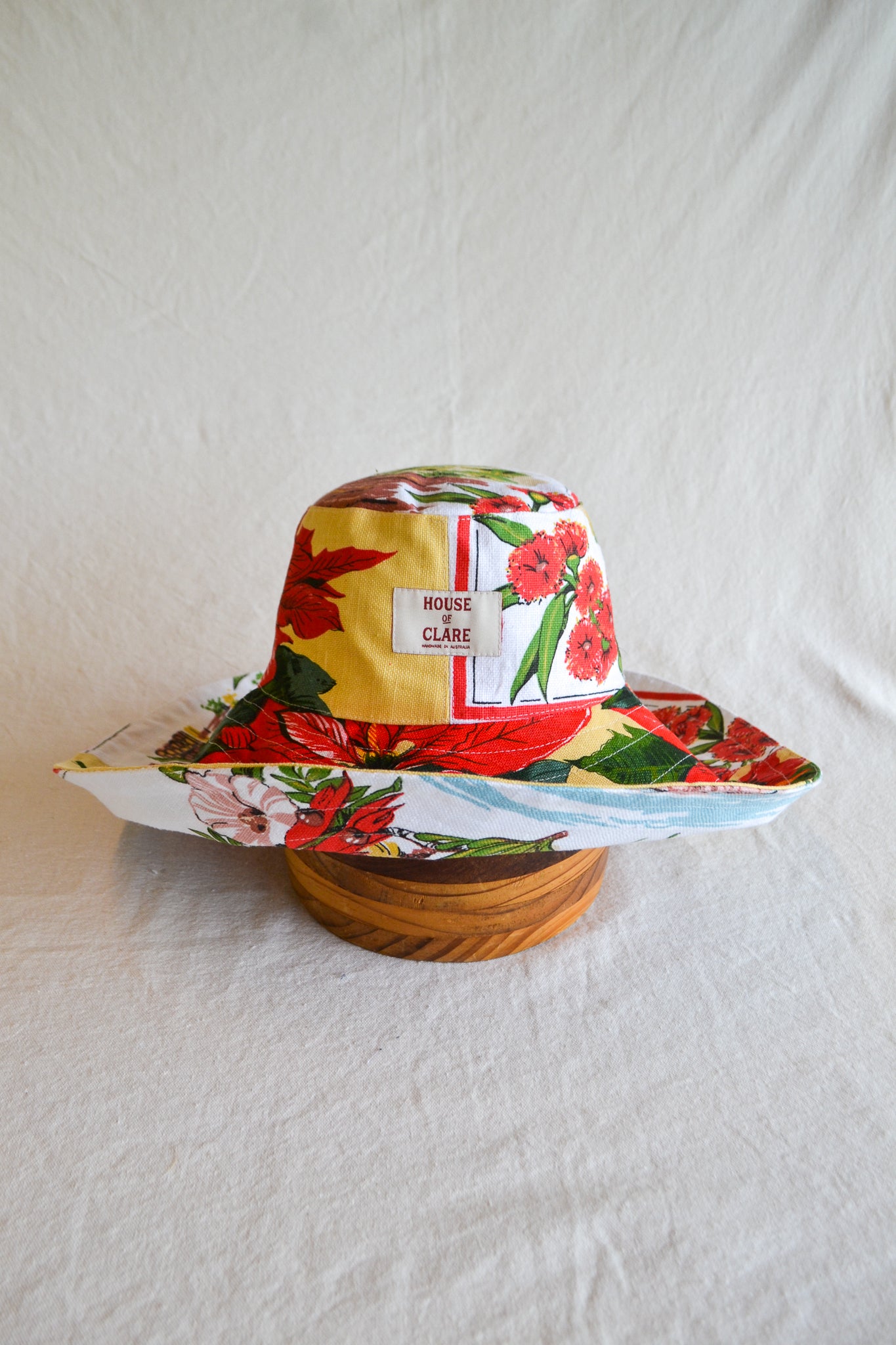 Wide Brim Hat | Poinciana | Large