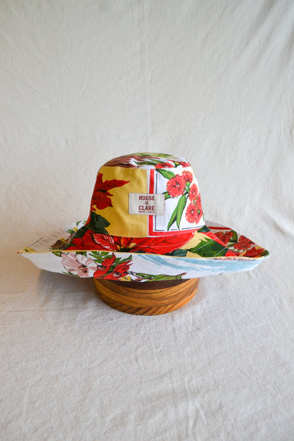 Wide Brim Hat | Poinciana | Large