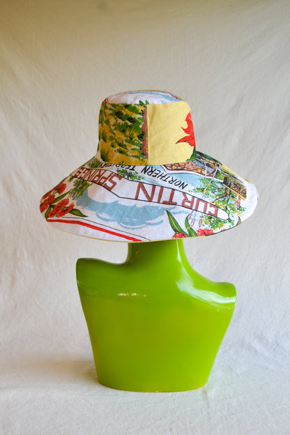 Wide Brim Hat | Poinciana | Large