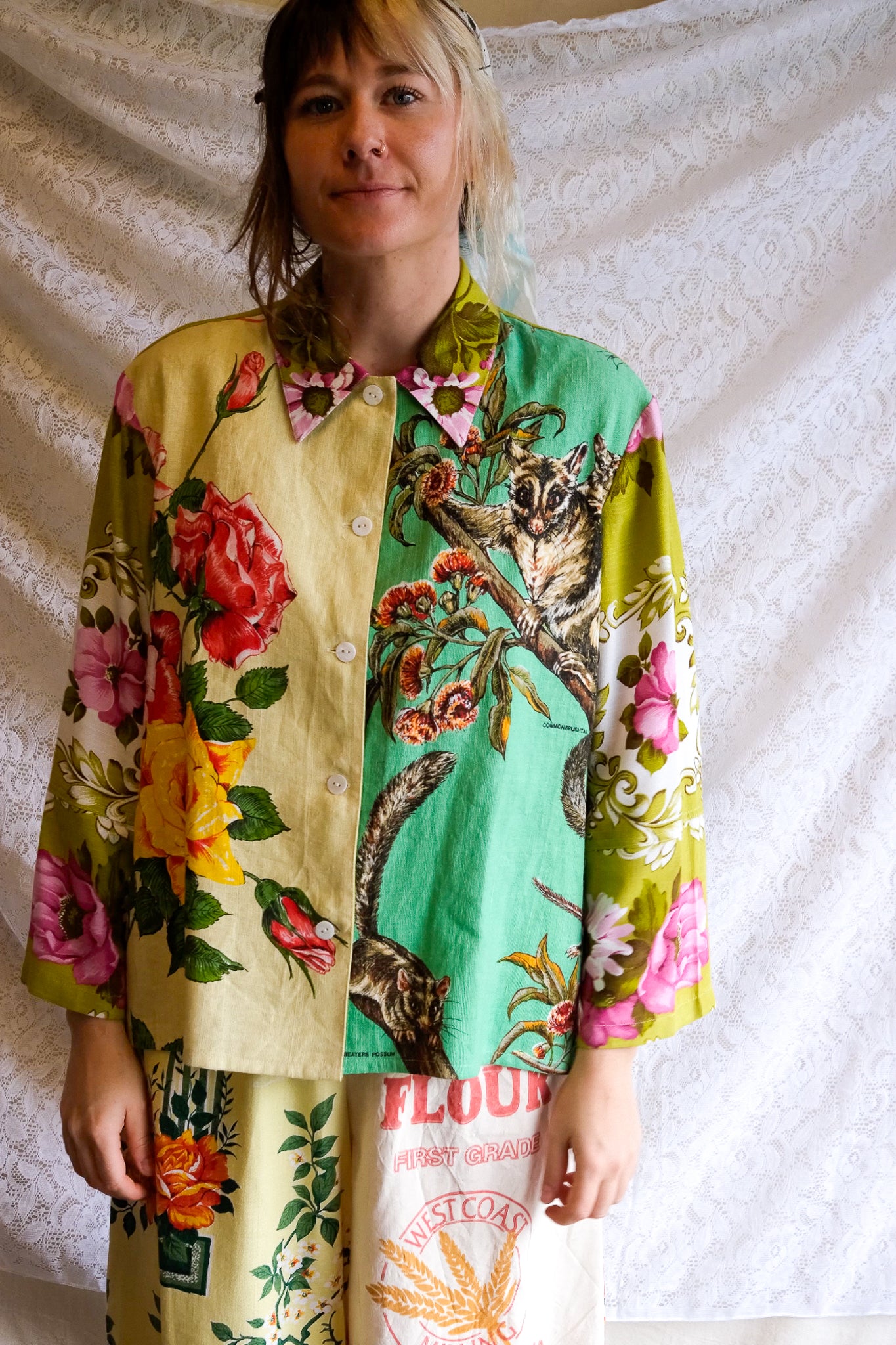 Button Up Shirt | Possum | Large
