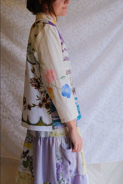 Button Up Shirt | Purple Shirt | Large