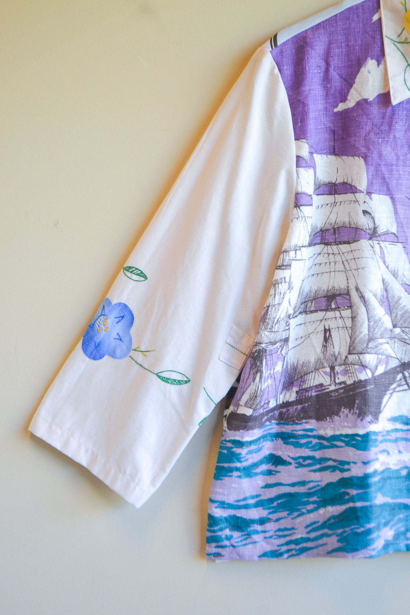 Button Up Shirt | Purple Shirt | Large